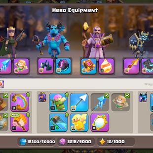 TH 17 !! 3 Hero Max , Walls Max , Defense Near Max !! TownHall Level 17 !! 7k Gems !! 15 Epics (4 Epic Max & 4 Level 20) - Image 5