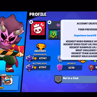 🌟12 MYTHIC SKINS🌟264 SKINS | 61.700 TROPHY | 94 BRAWLERS | 14 HYPERCHARGED | 19 MAXED BRAWLERS | 6 BUFFIES - Image 6