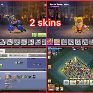 8]🎁 20 EQUIPMENTS  4702 GEMS 💎 LOADED  500 RENAME 371 STARRY ORE (HIGH) DECENT TH15 GOOD LVL HEROES  BH 7 FASTEST - Image 6