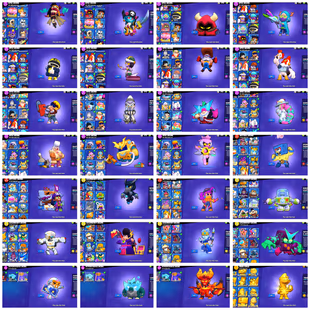 🔥53K TROPHY - 99 BRAWLER 🔥 61 MAXED | 41 HYPERCHARGED | 238 SKIN | INSTANT DELIVERY - Image 7