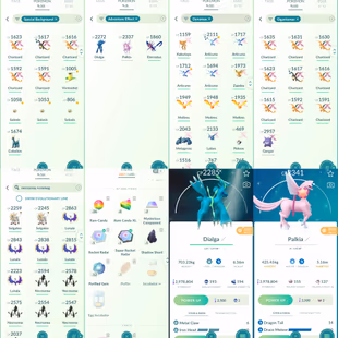 1913 Level 70 Eternatus Palkia100 Shiny Celebi Shiny Deoxys Shiny Palkia-Dialga Origin Forme - Image 6