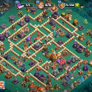 ✅MAX WALLS TH16✅ 95-95-75-70-43 | 3135 WAR STARS | 543 CWL MEDALS | 3 PAID SCENERIES |GOOD SKINS N ITEMS | ON YOUR EMAIL - Image 1