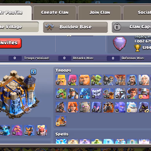 🔥AWESOME TH 18🔥XP 239-[ 7 EPIC EQUIPMENT MAX BP 20-HERO 100-105-76-50-DARK DEFENSE-NC YES-BEST DEAL - Image 3