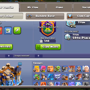 BEST OFFER | FOR TH 18 | LEAGUE WARDEN | HIGH DEF ACC | HEROES: 58-60-28-41-31 | 9 EPIC TOTAL | 4X EPIC 20 LVL |NC FREE - Image 3