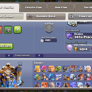 🌟BEST OFFER🌟TH 18 HIGH DEFENCE | HERO 87-92-55-64-48 | 9 EPIC EQUIPMENT | SB-MAX EB-26 FB-24 GG-20 MS-20 FA-17 NC-YES - Image 3