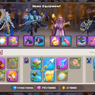 RAREST DOUBLE LEGENDARY SCENERY | TH-18 MAX DEFENCE | 5X HERO MAXED | SOLID LAB | SOLID EPIC EQUIPMENT | BEST DEAL - Image 6