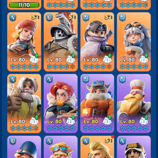 10 - FC 5 Max | Power 278M  | 27 Hero | 12 Hero Max | VIP 9 | 13 Skin | 417k Gems |  INSTANT DELIVERY! - Image 6