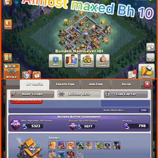 🎯HIGH VALUE  ALMOST MAX TH15 👹| 24 EQUIPMENTS  | LEGEND TOUCHED  | 11 HERO SKINS  | MAX HEROES (MP LEFT)  | BH10  - Image 4