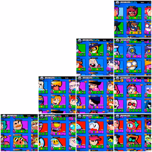 48K PLUS TROFIES | BRAWLERS 87 |18 Hyper 6 𝐌𝐀𝐗 | SKINS  126 | MANY PIN Available | NC 60 - Image 3