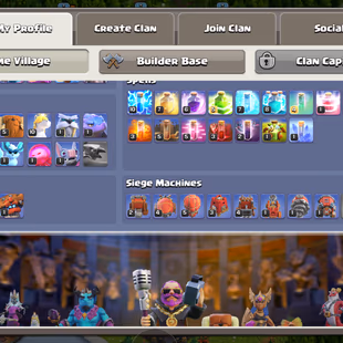 🔥4 HERO MAX-5500 GEMS!XP 179!TH 18!HERO:105-105-47-80-55!NC YES!GOOD DEFANCE! STRONG TROOPS! INSTANT DELIVERY  - Image 4