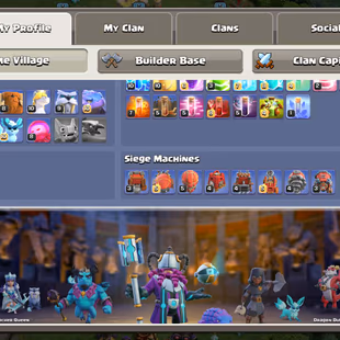 🔥[ TH-16 MAX ] X WALLS MAX🔥BK 87 AQ 94 MP 74 GW 70 RC 45 || GG 27 FA 26 SB 23 EB 23 AF 20 RS 20 || 10 SKIN ||6188 GEMS - Image 4