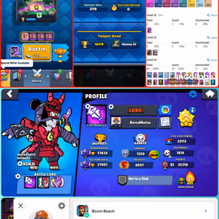 Max Brawler 98🔥Hyper 76🔥Trophy 57K | Total Skins 372 | Lots Rare Skins | Coc Cr Both Best Game Account Added  - Image 6