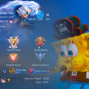 SUPER RARE HIGH STAR ACC || EX 1505 STAR || EX GLOBAL PHARSHA 1 || EXALTED COLL 4 || 148 MAGIC SPIN || RARE SKINS RECALL - Image 2