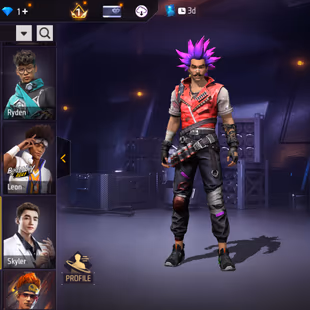 X163|Lvl 63|38 CHARACTER|10 PET|105 BUNDLE SET|246 COSTUME(8 MYTHIC)|48 VEHICLE|191 WEAPON(27 MYTHIC)|SPACE TRIP UZI|PLA - Image 6