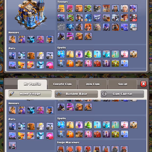 TH18 HIGH DEFENCE || 1 HERO MAX || HEROS-71-84-72-66-55 || LEVEL 215 || GOOD EQUIPMENTS || GOOD PROFILE || CHEAP - Image 3