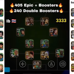 World Rarest Player Available-3333 Collective Strength-buyer mail Linked Konami-Android-ioS[ANY YOUR CHOICE AVAILABLE] - Image 1