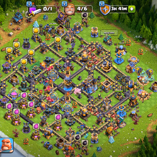 💫[ ALL 16 EPIC - TH-18 CLOSE MAX ]💫5 HEROS - WALLS - PETS [MAX] | TROOPS MOSTLT [MAX] | SB-DC-EB [MAX] - 16X EPIC - Image 1