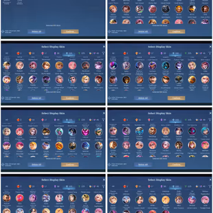 [IOS/ANDROID] CEL LVL 86 | 132 HEROES | 468 SKINS | MEGA 5 | 2 LEGEND - LING COLLECTOR - JJK JULIAN - HXH KURAPIKA - SV - Image 5