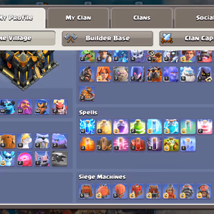 🔥LEGENDARY CLASH DRAGON SCENERY🔥TH 17 NEAR MAX || AQ 88 BK 76 MP 61 GW 61 RC 50 || FB 27 SB 26 EB 20 RS 20 || 15 SKIN - Image 6