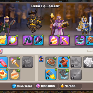 💫CLASH OF DRAGON SCENERY💫 [ LEGENDARY ] || S.BALL [21] - E.BOOT [21] || PREMIUM TH-16 || WALLS MAX ||  - Image 8