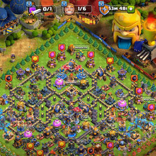 TREE FULL BASE DECORATE!! TH18 MAX TYPE!! LEGEND RANK TOP-QUALITY PROFILE!! 25X SKIN 274-XP! SB/SNB/AF/FB/RS/EB MAX ALL - Image 3