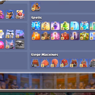 TH 18 !! 6 Heroes Maxed !! 10 Epic Maxed !! Profile Almost Max !! Town Hall Level 18 !! League Queen Skin !! 3x Scenery  - Image 6