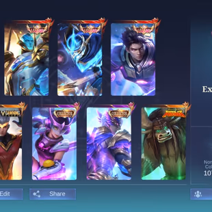 3 LEGEND || SKIN-404 || ZODIAC FULL SET || HYPER BASED PREMIUM ACCOUNT|| EXALTED-3 || GRAND-7 || EXQUISITE-5 || LEVEL-92 - Image 2