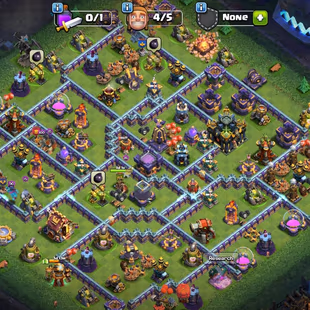 🎄 10 EPIC EQUIPMENT| TH 17 ACCOUNT🎄|TIGER MOUNTAIN SC|15 HERO SKIN|MAGIC ITEM|HERO 64-64-46-51-36-3 - Image 1