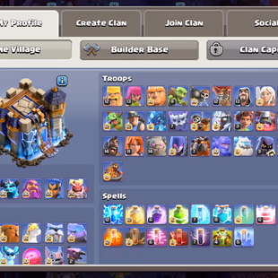 💙FULLY DECORATED TH-18 MAX💙 6X HEROES MAXED | 13X EPIC EQUIPMENT MAXED | 4x RARE SCENERY | 3X HELPER MAXED | BEST DEAL - Image 4