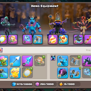 🔥TH 18 NEAR MAX🔥AQ 105 BK 90 GW 80 MP 78 RC 55 || SB 27 FB 27 EB 27 RS 27 GG 26 MM 26 AF 26 SNB 26 MS 23 || 11 HERO SK - Image 5