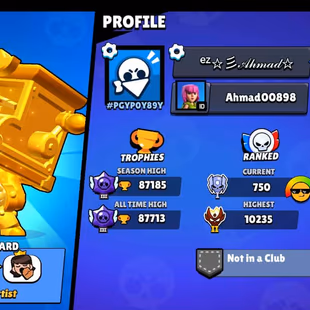 🔥R35-Legacy 2🔥87K trophies | 97 HyperCharge |883 Pins | 450 Player Icons | Decent Buffies | Secure and safe Delivery  - Image 7