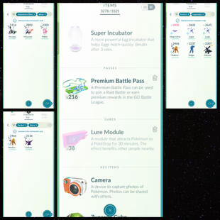 0P - 22 SL - SHINY BOTH FUSED KYUREM - 216 PREMIUM PASSES- 400 LEGENDARY - 168 SHINY - LEVEL 63 - INSTANT AVAILABLE  - Image 5