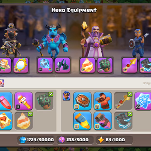 TH 17 ! Full Maxed ! New hero Left ! Town Hall Level 17 ! All Epics ( 7 Almost Max ) ! Namechange 500 ! 450 Cwl Medals - Image 7