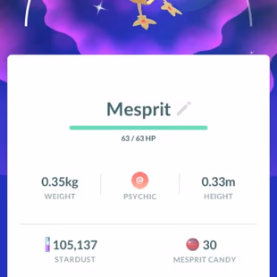 0P BEST STARTER LEVEL 23 4x SHINY LEGENDARY SHINY UXIE MESPRIT 50x LEGENDARY 4x SHINY 113x RARE CANDY - Image 3