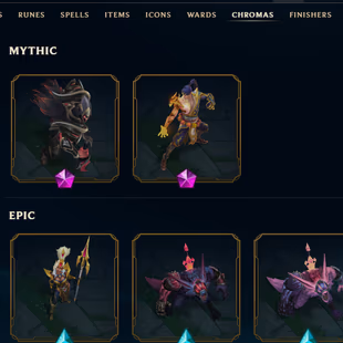SEVER [ EUW ] - 664 LVL  - SILVER II (P) - 421 SKINS - FULL CHAMP [ 378998 BE - 49 RP ] - FULL ACCESS  115 MYTHIC ESSE - Image 6
