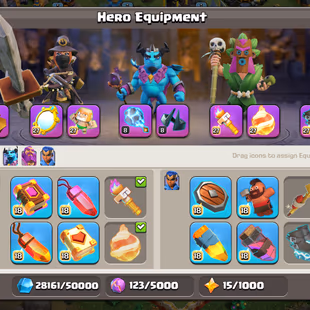 Th18 | Hero-101-101-80-55 | Equipment-8-Epic Max | Wall Defns Almost Max | XP- 253 | NC-Yes | BEST-DEAL - Image 6