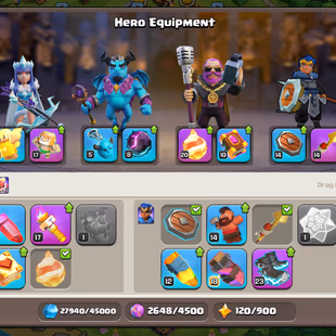 🔥Xp-209🔥 || Th18 High Defense || High Quality Epic Equipment || Heroes 71-80-51-48-32 || 6 Builders|| Nc 500 Gems - Image 5