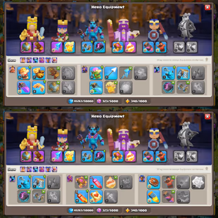 🔥2057 MEDALS🔥STACKED TH-17 NEAR MAX! XP-258! G.GAUNTLET MAX! F.ARROW MAX! FB MAX! HEROES:-95-95-72-70-45! BEST DEAL - Image 5