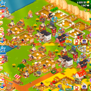 🔥6050 BARN STORAGE LEVEL 81🔥6000 BARN FILLED | SILO 398:2100 | 1047 DIAMOND | 6.8 MILLON COINS | CHECK PHOTO | INSTANT - Image 3