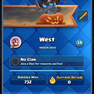 7k cups, lvl 34, deck with a witch, 8 evolutions, 1.2kk coins, 19 emoji, description - Image 3