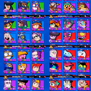 100k TROPHIES 🌟 ROYAL AGENT COLT 🌟 97 MAX POWER BRAWLER | 101 BRAWLER UNLOCK | 64 HYPERCHARGE | 409 SKIN | - Image 3