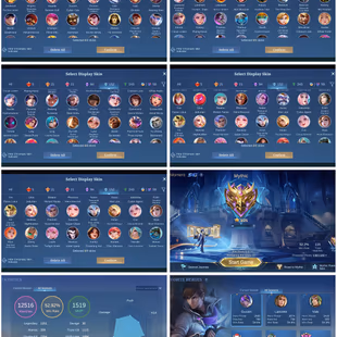 [IOS/ANDROID] CEL LVL 126 | 132 HEROES | 582 SKINS | MEGA 2 | COLLAB | 5 LEGEND INC GRANGER | 2 AOT LEVI MIKASA - HAYA  - Image 6