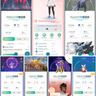 💎SHINY KYRUEM ND GALARIAN MOLTRES 💎 LEVEL 26 | SHINY AZELF | SHINY 4 | LEGENDARY 19 | DYNAMAX 2 | COSTUME 1 | INSTANT - Image 2