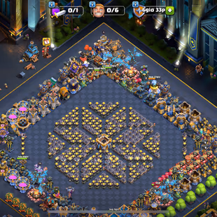 🌟 13 EPIC EQUIPMENT MAX 🌟 PREMIUM TH-18 MAX | 5X HEROES MAX | DEFENCE MAX | LEAGUE WARDEN | LEAGUE KING | 7X SCENERY  - Image 2