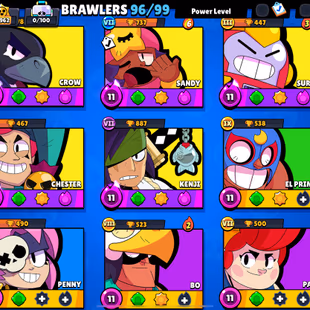 🔥MERCHANG GALE🔥 TROPHIES 36962 [] BRAWLERS 96 [] MAX BR 38 [] HYPER 32 [] SKINS 255 - Image 8