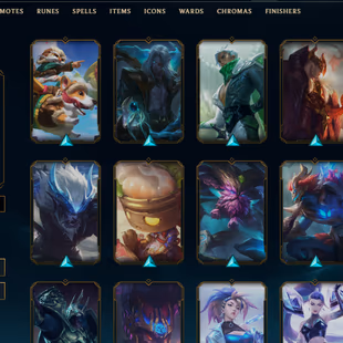 SEVER [ TR ] - 243 LVL  - PLAT IV - 83 SKINS - 160 CHAMP [ 780 BE - 40 RP ] - FULL ACCESS - Image 3