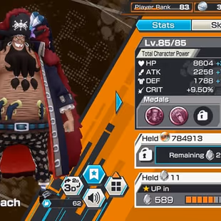 [4142][IOS+ANDROID] 19 EX META - 75 HB - Blackbeard + Kizaru + Saturn + 3 Shanks + Garp + Kuzan + Lucci + Whitebeard  - Image 8