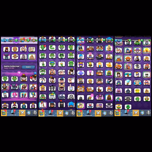 LVL-70!🔱23K GEMS! 12500 TROPHY!! 12x EVOS[ FULL MAGIC ITEMS- 13x EVO SHARDS]! 75x MAX CARDS[ 17x ELITE]! 122x EMOTES[ E - Image 3