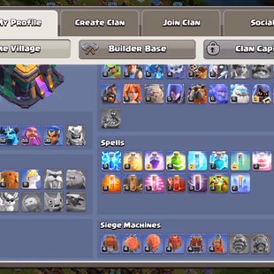 🌲[ TH-14 MAX ]🌲S.BALL [MAX] | A.FIGURE [MAX] - NICE EQPMNT || MAX DEFENCES - TROOPS - DEF - HEROS  - Image 4