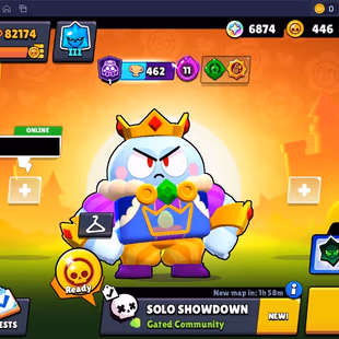 363 SKINS | 82.200 TROPHIES | 100 BRAWLERS | 48 HYPERCHARGE | 53 MAX | 39 PRESTIGE | 26 BUFFIES - Image 2